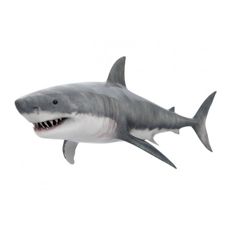 Sticker requin attaque