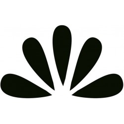 Sticker arabesque fleur