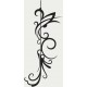 Sticker arabesque cote