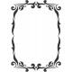 Sticker grand arabesque cadre