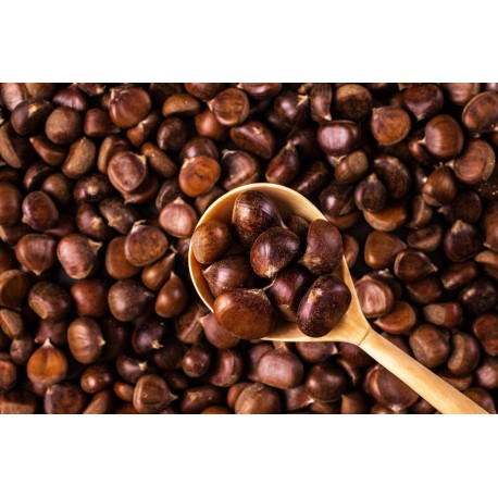 Sticker chateignes en cuisson