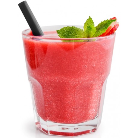 Stickers verre cocktail rouge