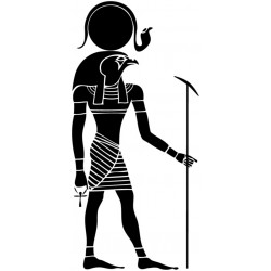 Stickers égyptienne prie