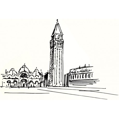 Stickers big ben graphique