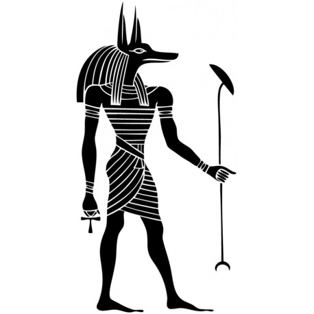 Stickers égyptien avec ruban