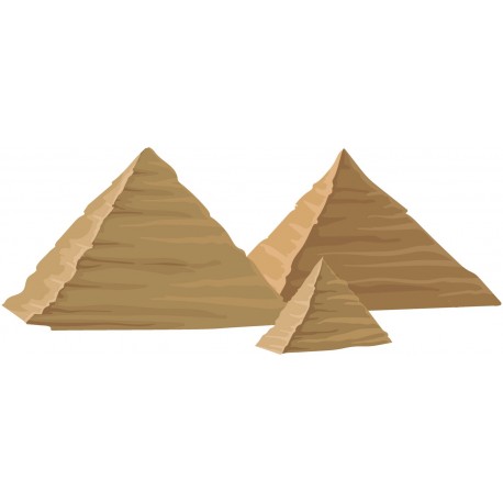 Stickers tete égyptien pharaon