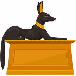 Sticker scarabe egyptien