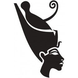 Sticker statut lion avec ailes