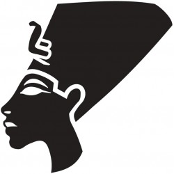 Sticker egyptien assis