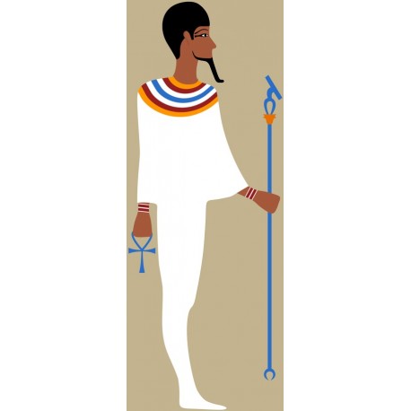 Sticker dieu egyptien