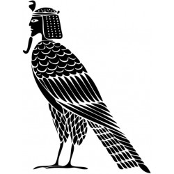 Sticker oiseau egypte