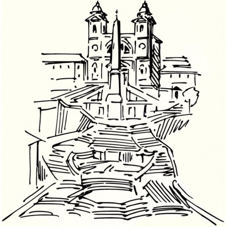 Sticker chine symbole