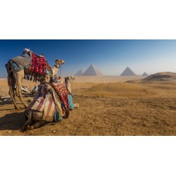 Sticker paysage pyramide