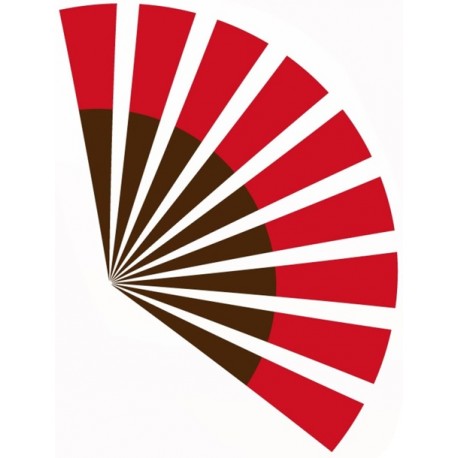 Sticker drapeau flottant