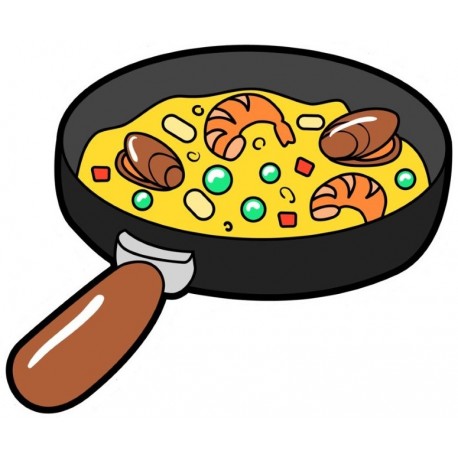 Sticker pendule dali rouge