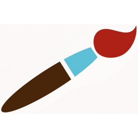 Sticker planche peinture