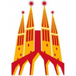 Sticker monument espagnol