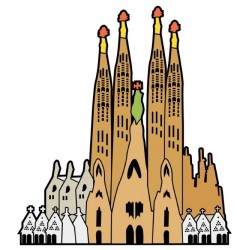 Sticker sagrada familia
