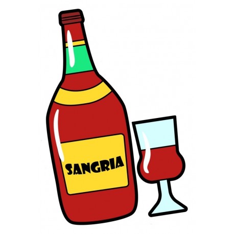 Sticker robe danseuse espagnol