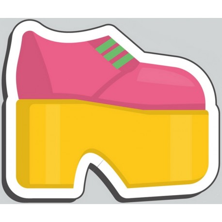 Sticker casque vintage