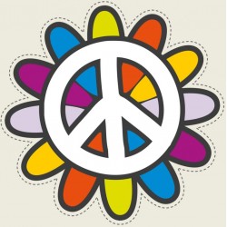 Sticker multiples fleurs