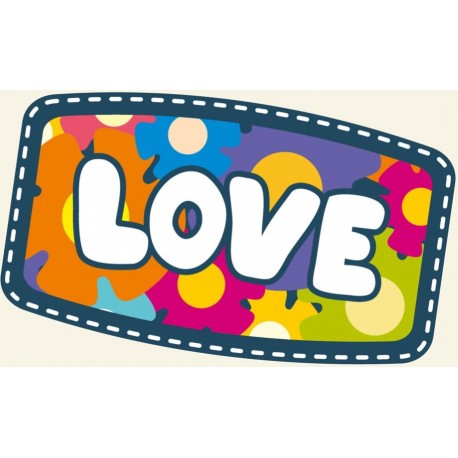 Sticker lampe vintage