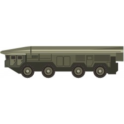 Sticker engin militaire canon