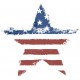 Sticker muraux etoile USA