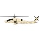 Sticker helicoptere militaire blanc