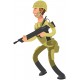 Sticker mural militaire attaque