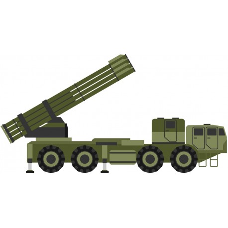 Sticker camion lance missiles