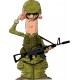 Sticker militaire comic