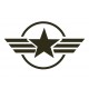 Sticker cocarde US Armee