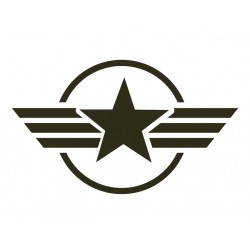 Sticker cocarde US Armee