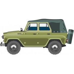 Sticker vehicule militaire 2