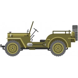 Sticker jeep sans toit