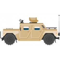 Sticker vehicule beige