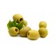Sticker olives verte avec feuilles