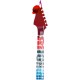 Sticker guitare electrique couleurs