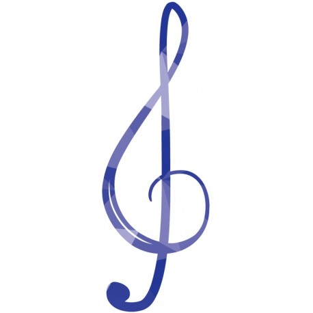 Sticker note diese bleu