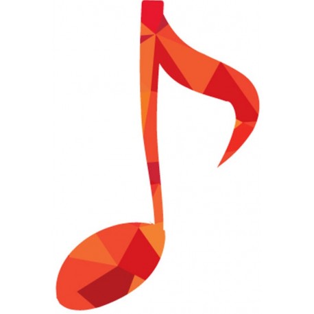 Stickers note triple violette