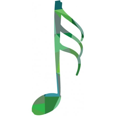 Stickers note 4 verte