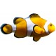 Autocollant poisson clown