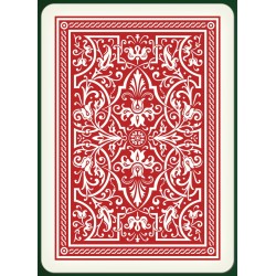 Autocollant mural carte de jeux rouge