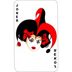 Sticker carte joker