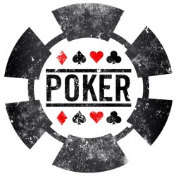 Sticker carte jeu joker