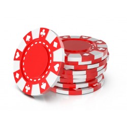 Sticker pile de jetons poker