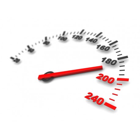 Sticker super car rouge