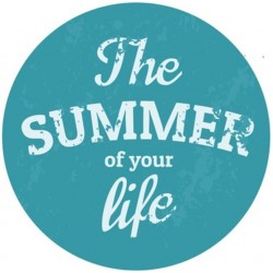 Sticker cailloux blanc