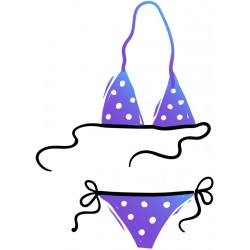 Sticker lunette de soeil rouge